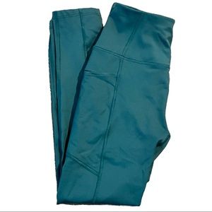 APANA Double Pocket Leggings Navy forest Green Small